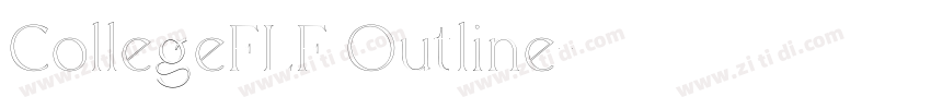 CollegeFLF Outline字体转换